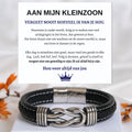 Aan Mijn Kleinzoon -  Infinity Armband
