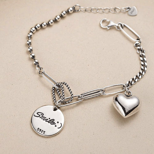 Aan mijn Kleindochter - Smiley Armband - Mooiste Hoofdstukken