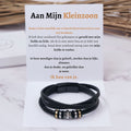Aan Mijn Kleinzoon Armband - Vergeet nooit hoeveel ik van je hou