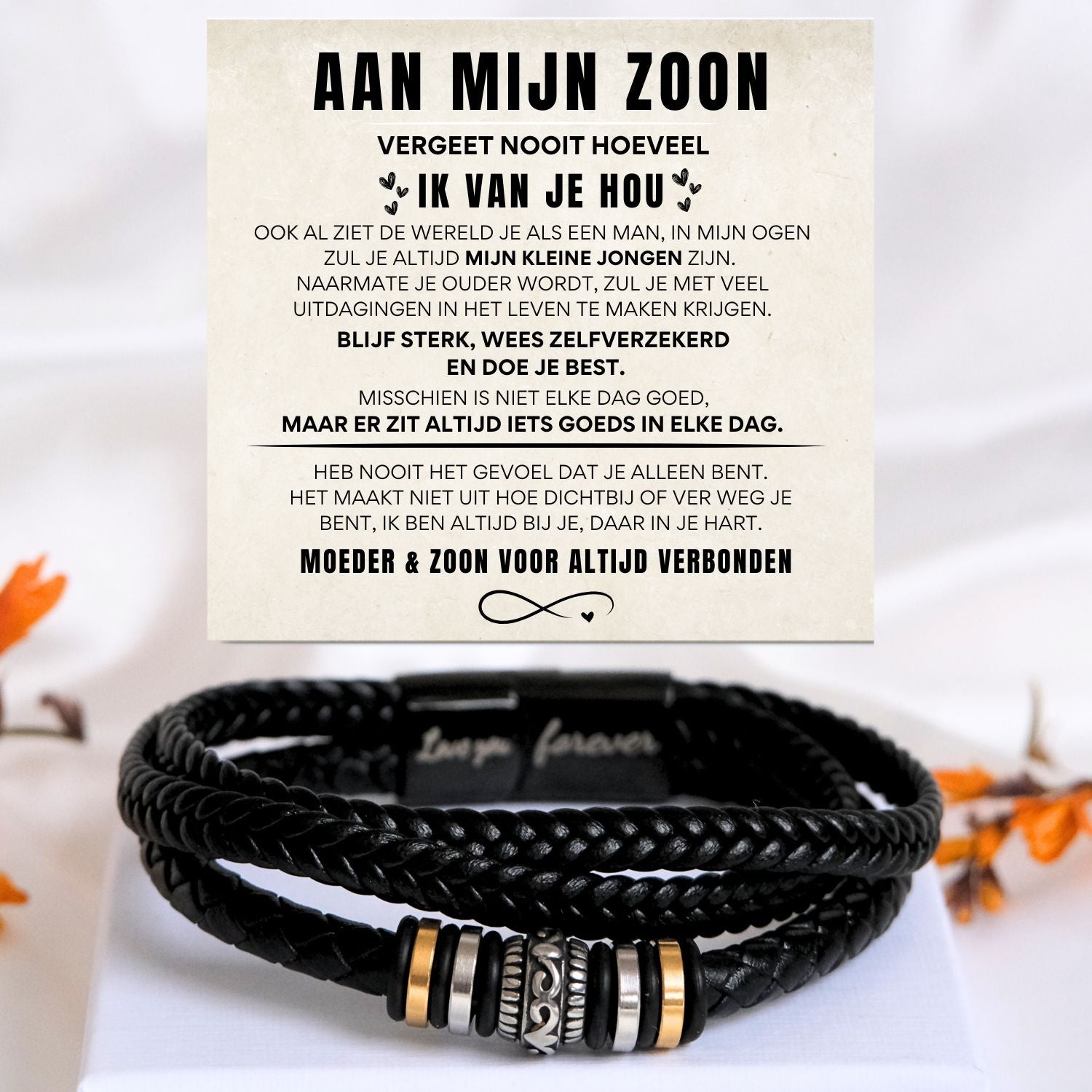 Mijn zoon Armband NEW