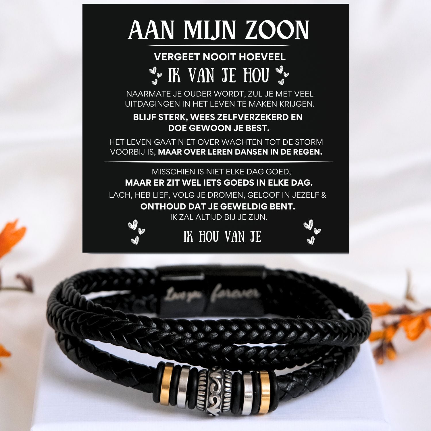 Mijn zoon Armband NEW