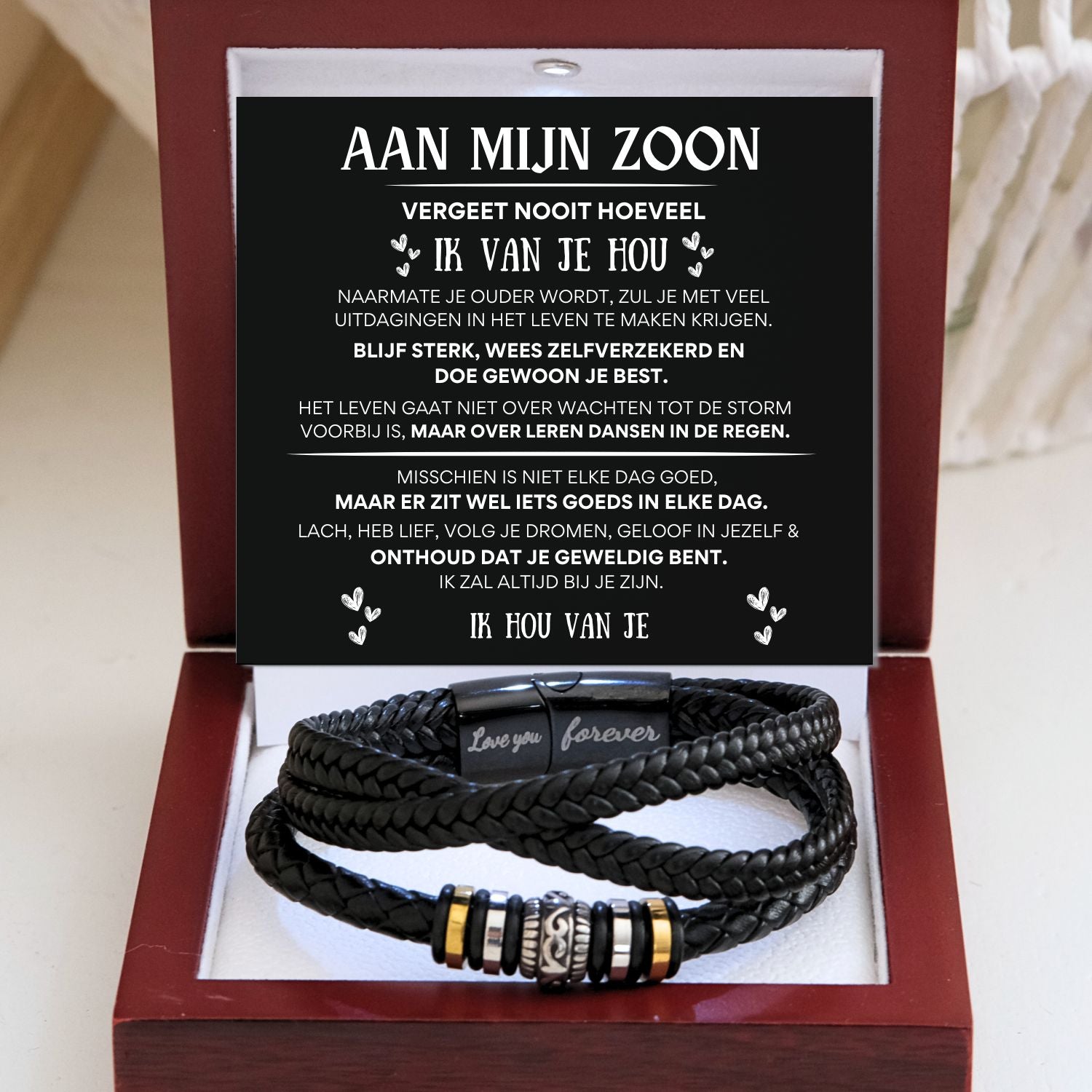 Mijn zoon Armband NEW