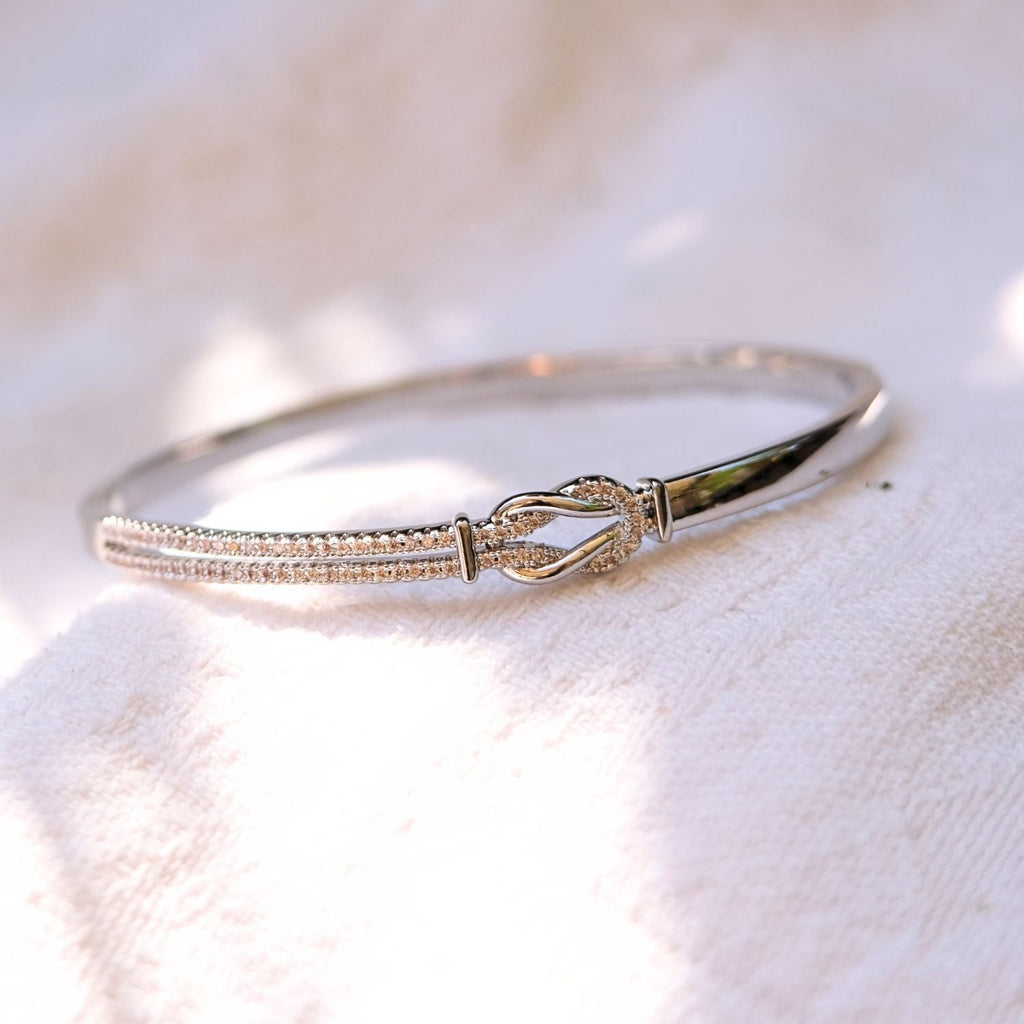 Moeder & dochter -Liefdesknoop Bangle Armband