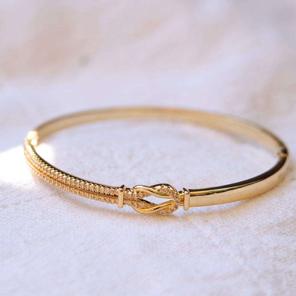 Moeder & dochter -Liefdesknoop Bangle Armband