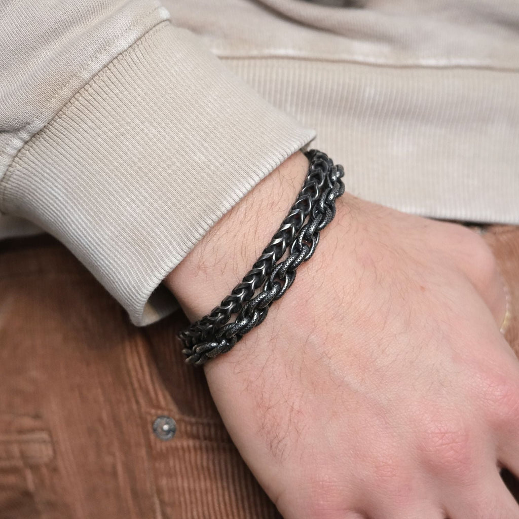Aan Mijn Kleinzoon -  Armband double chain