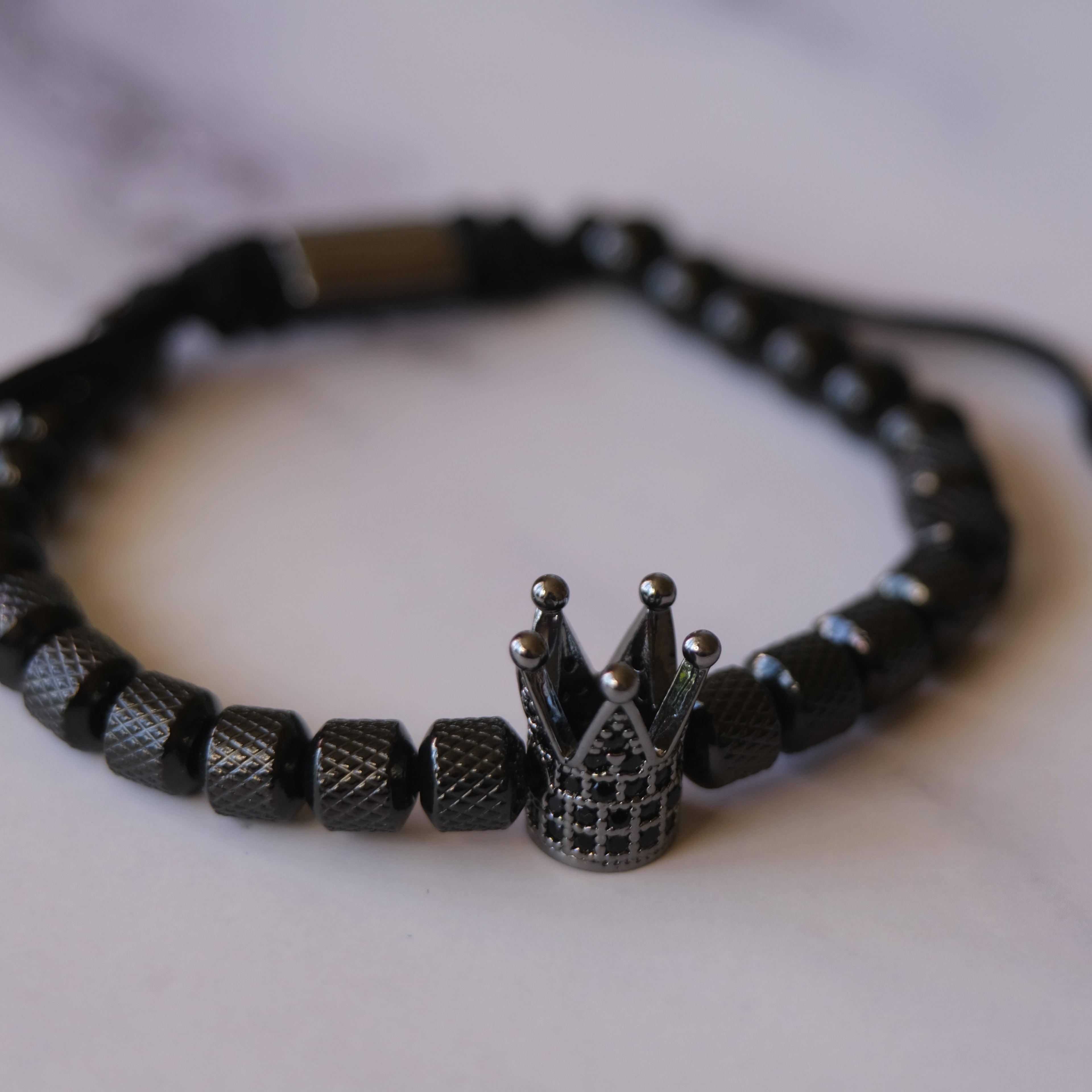 Kroon armband - Aan mijn man - Zet je kroon recht