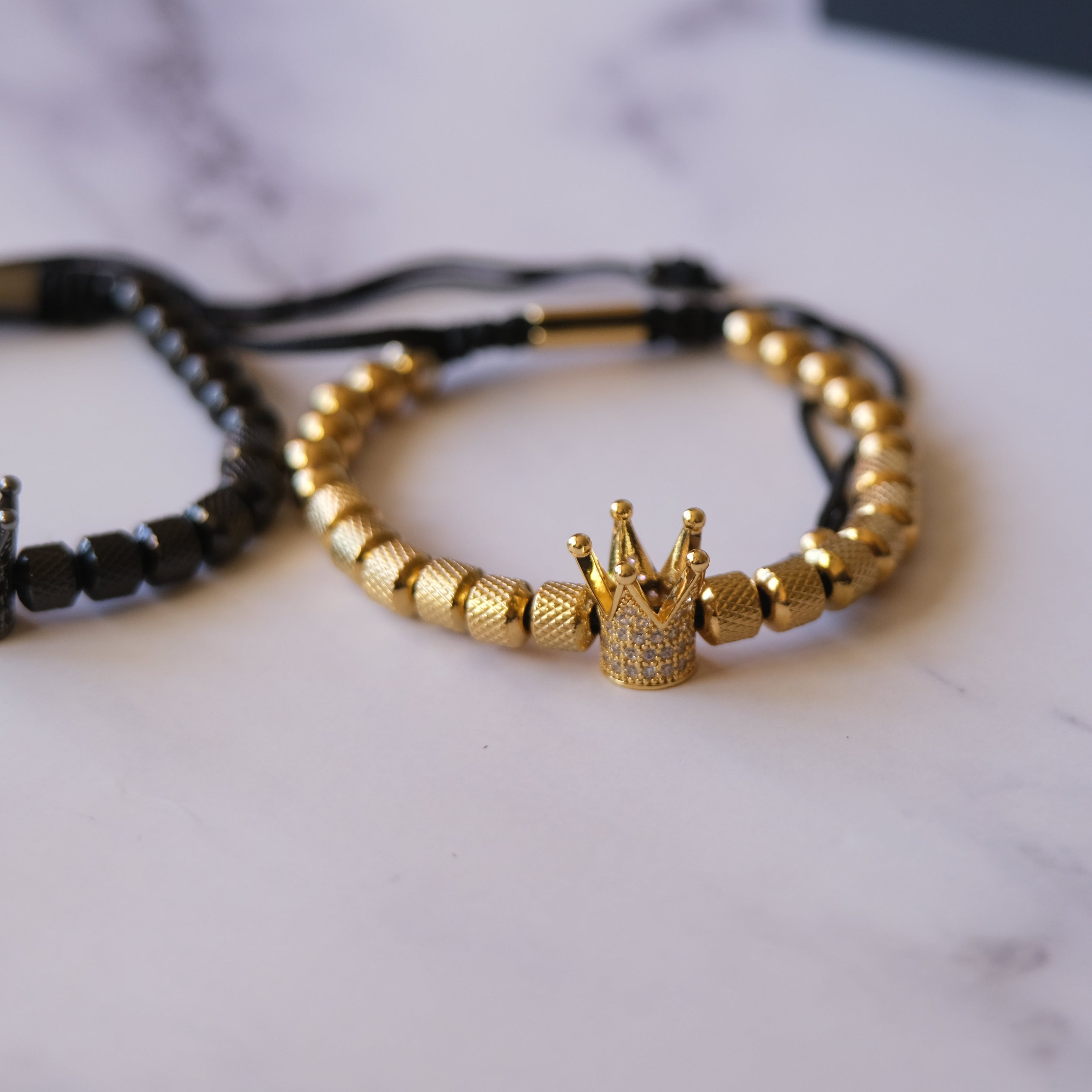 Kroon armband - Aan mijn man - Zet je kroon recht