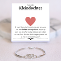 Aan mijn Kleindochter - Armband Infinity