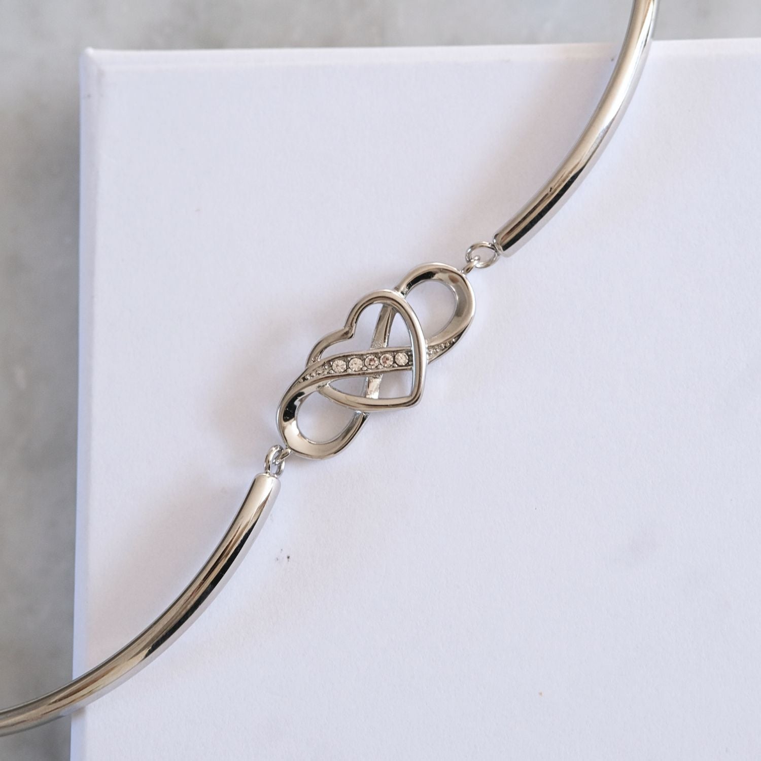 Aan mijn Kleindochter - Armband Infinity - Liefs, Opa & Oma