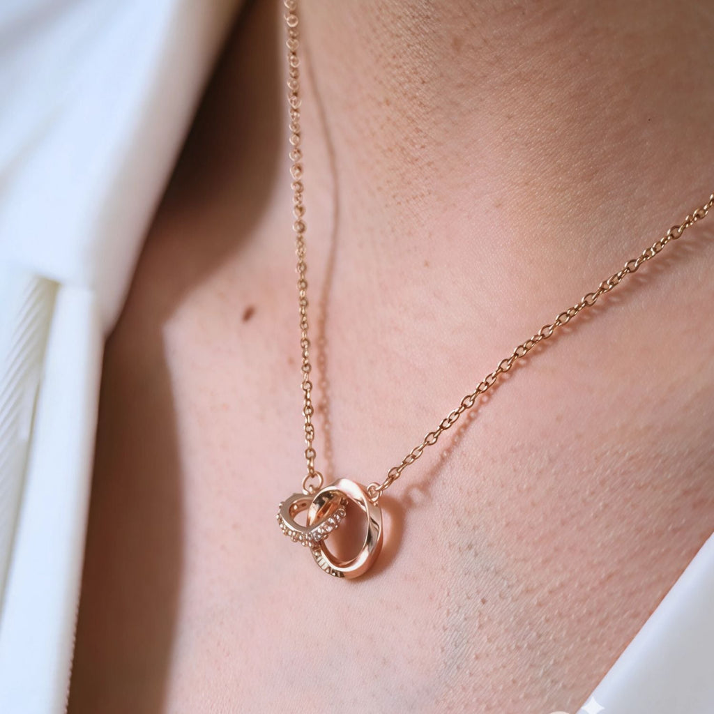 Moeder en Dochter Ketting - Altijd verbonden ketting