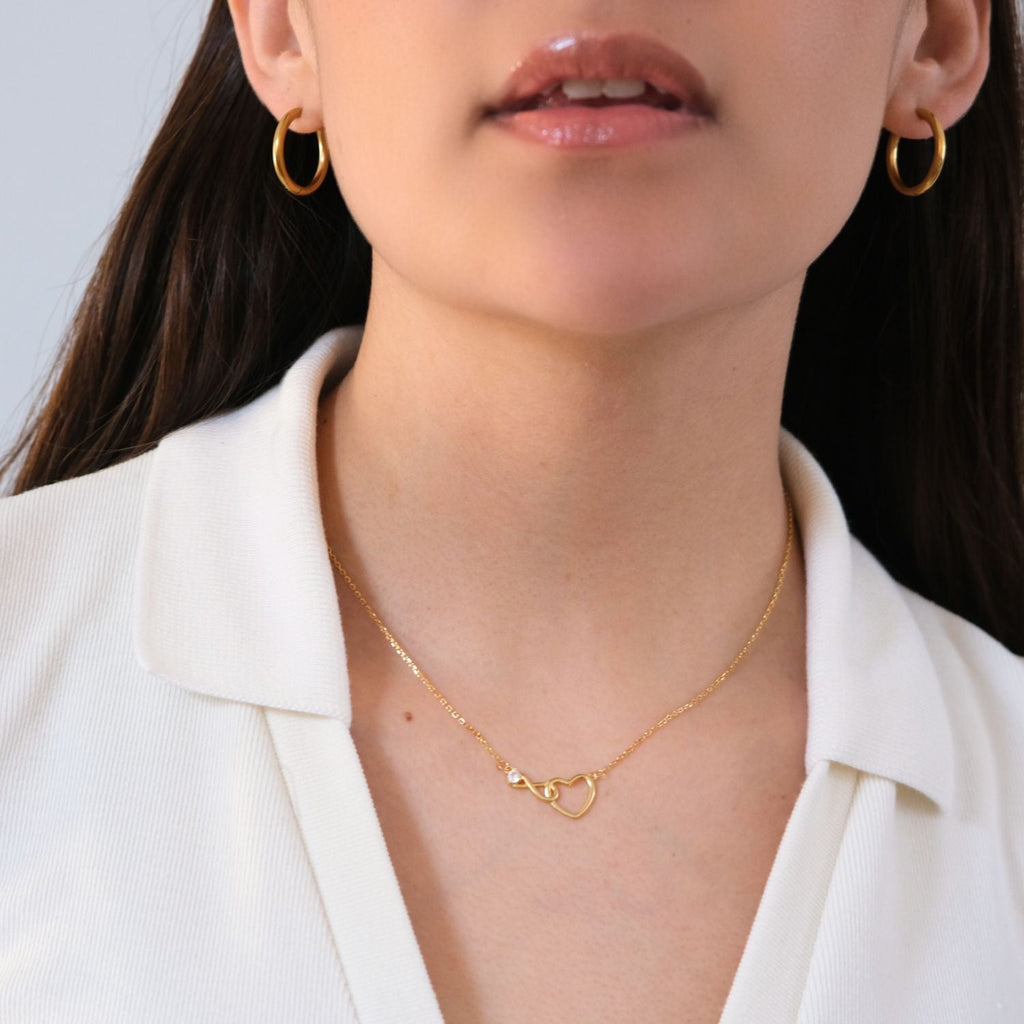 Moeder & dochter - Altijd In Mijn Hart - Infinity Hart Ketting