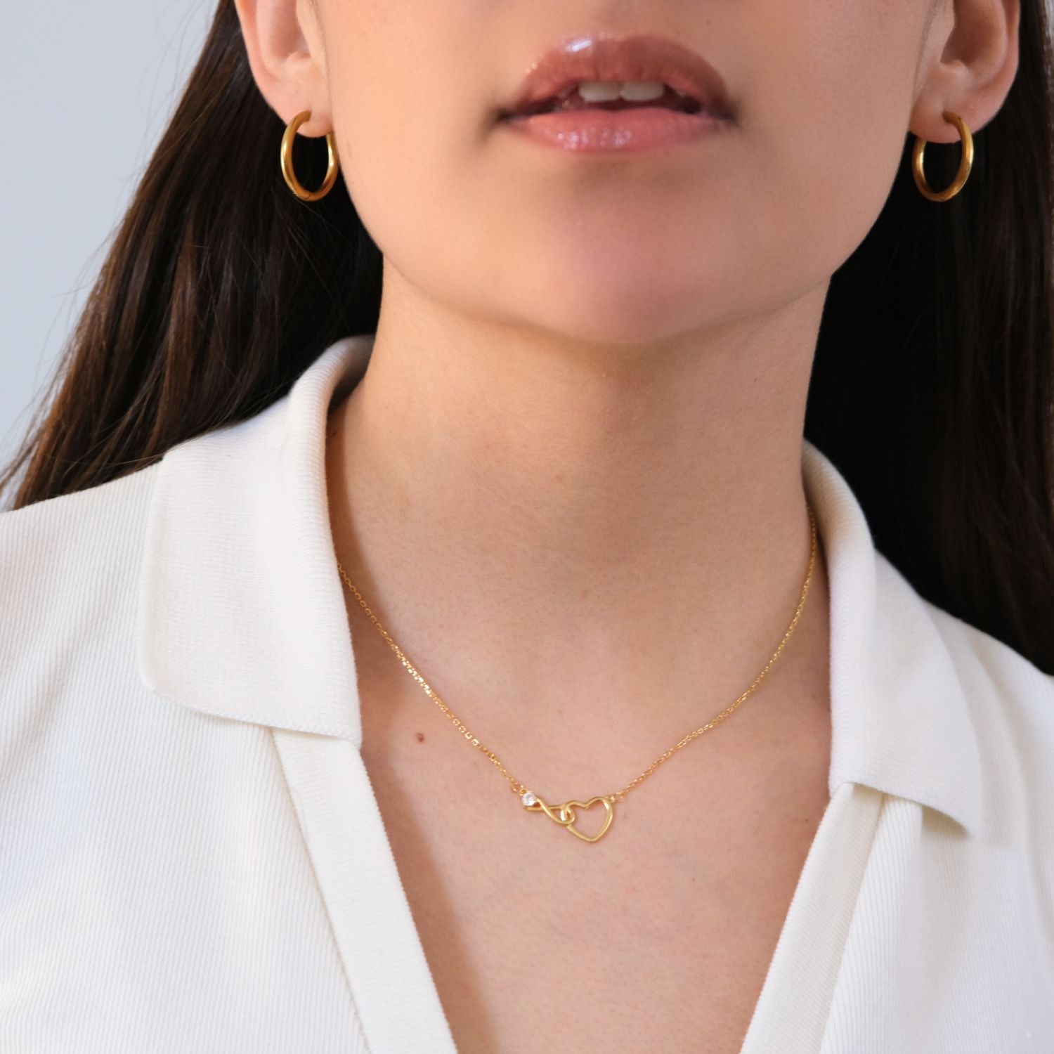 Moeder & dochter - Altijd In Mijn Hart - Infinity Hart Ketting