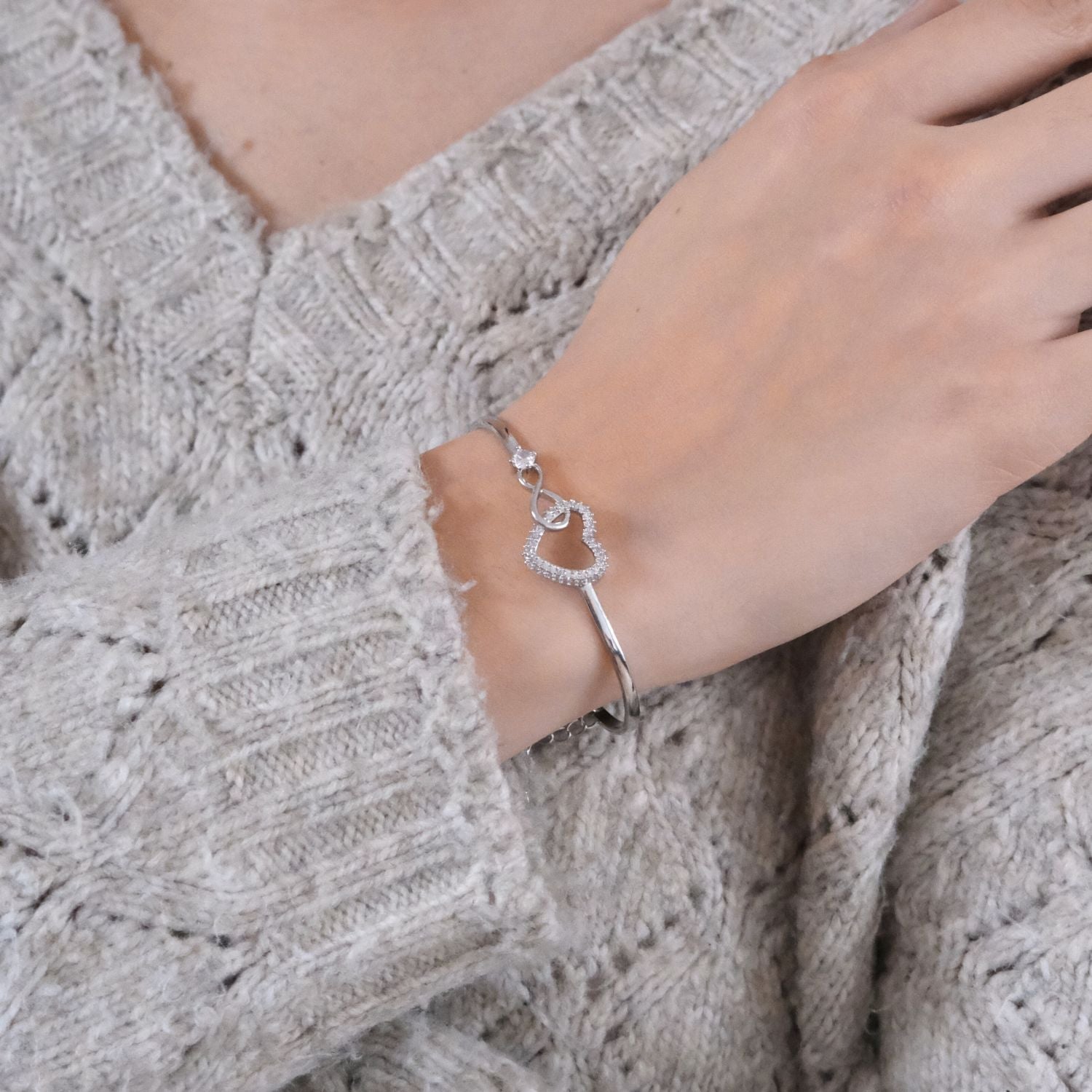 Moeder & dochter - Altijd In Mijn Hart - Infinity Armband