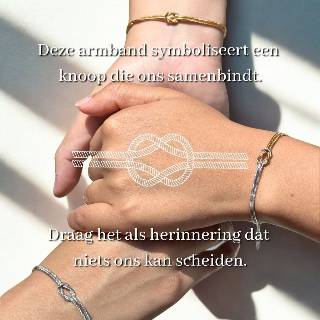 Liefdesknoop Armband