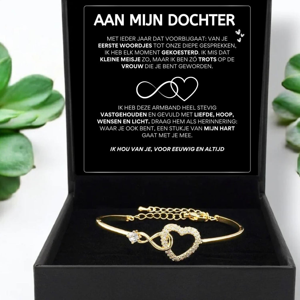 Aan Mijn Dochter - Infinity Armband