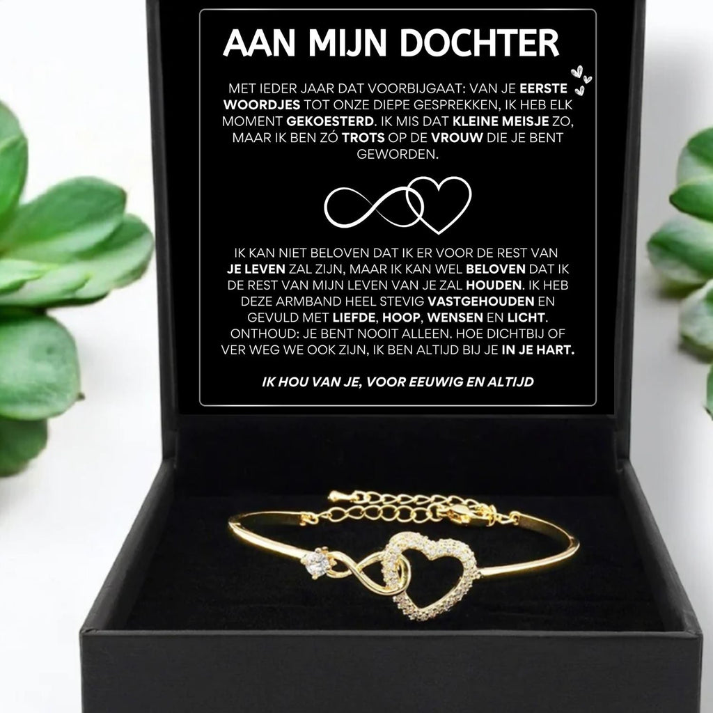 Aan Mijn Dochter - Infinity Armband