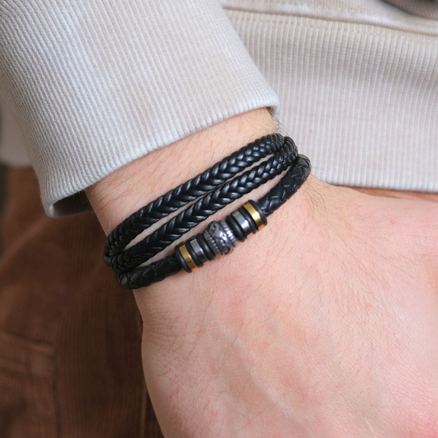 Aan Mijn Schoonzoon Armband - Vergeet nooit hoeveel ik van je hou