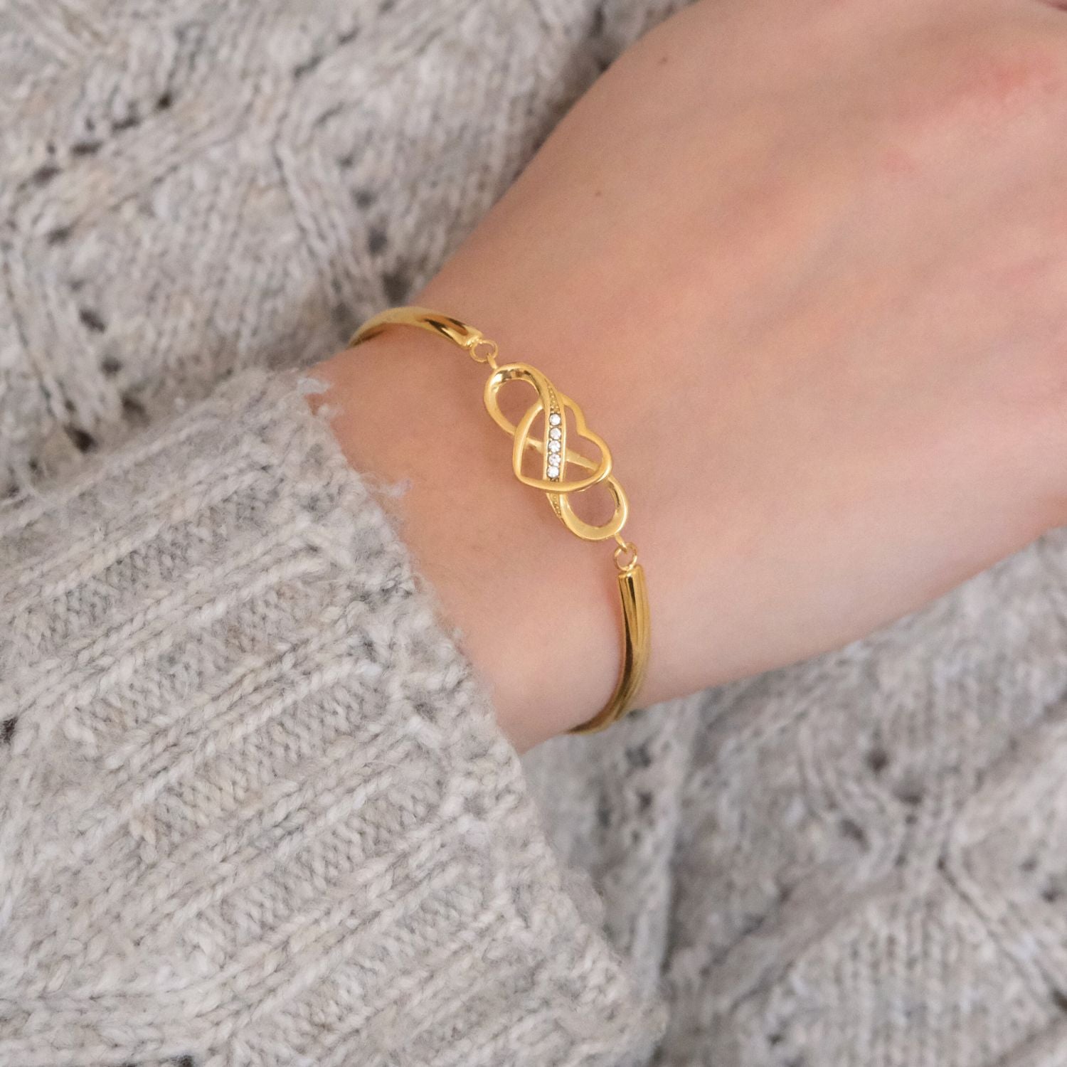 Aan mijn Kleindochter - Armband Infinity - MOOISTE HOOFDSTUKKEN ZAL ZIJN