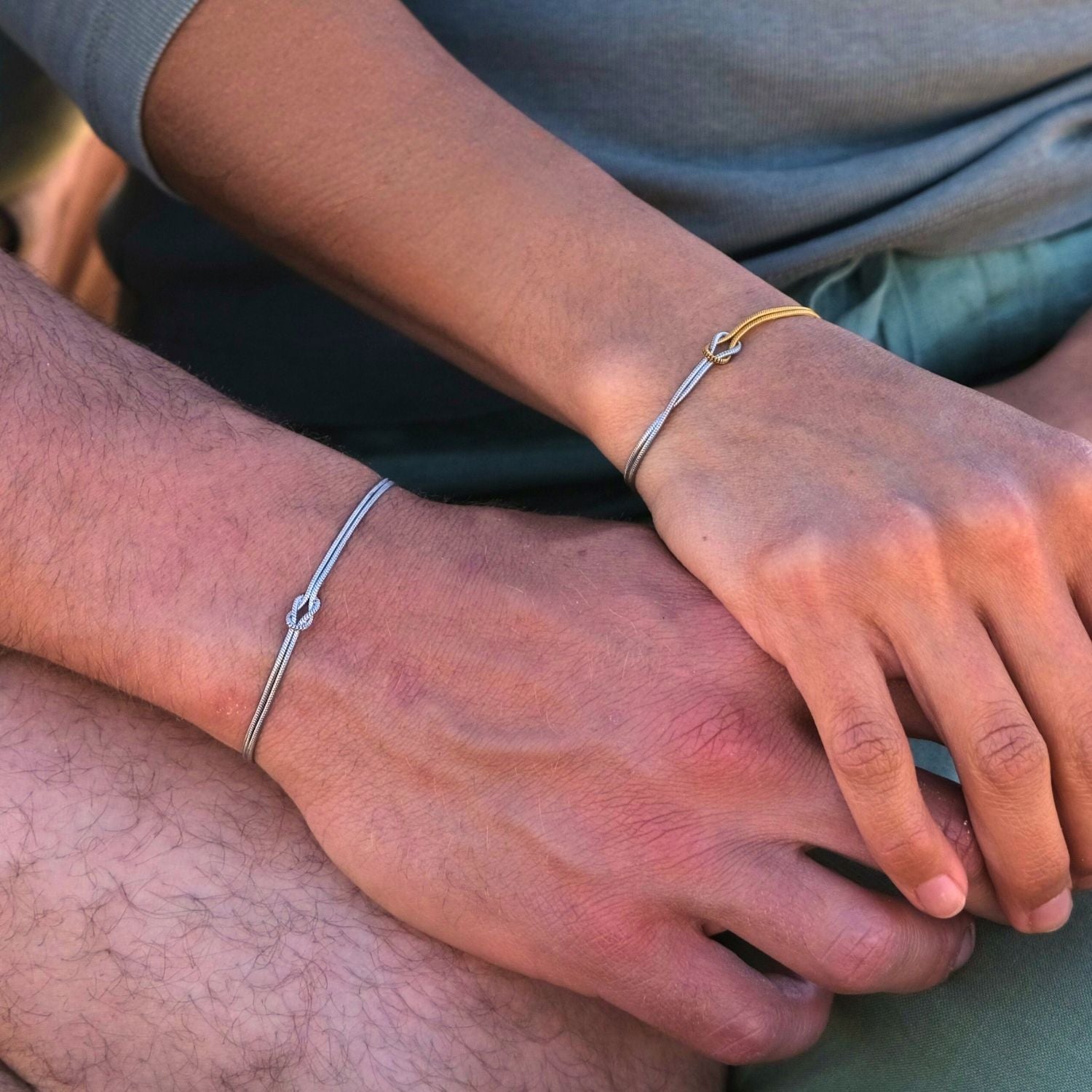 Liefdesknoop Armband - Ben ik er altijd