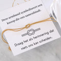 Liefdesknoop Armband