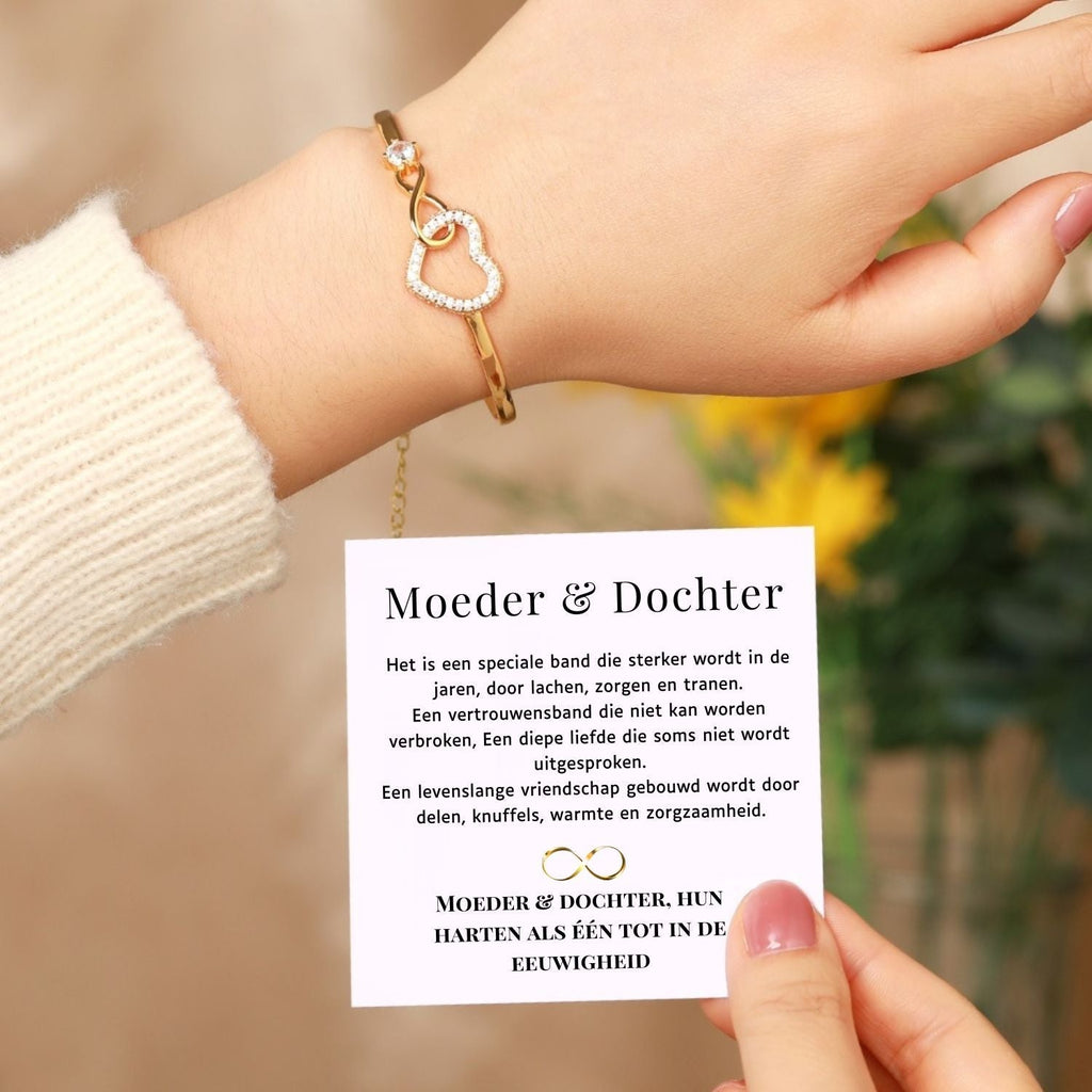 Moeder & dochter - Altijd In Mijn Hart - Infinity Armband