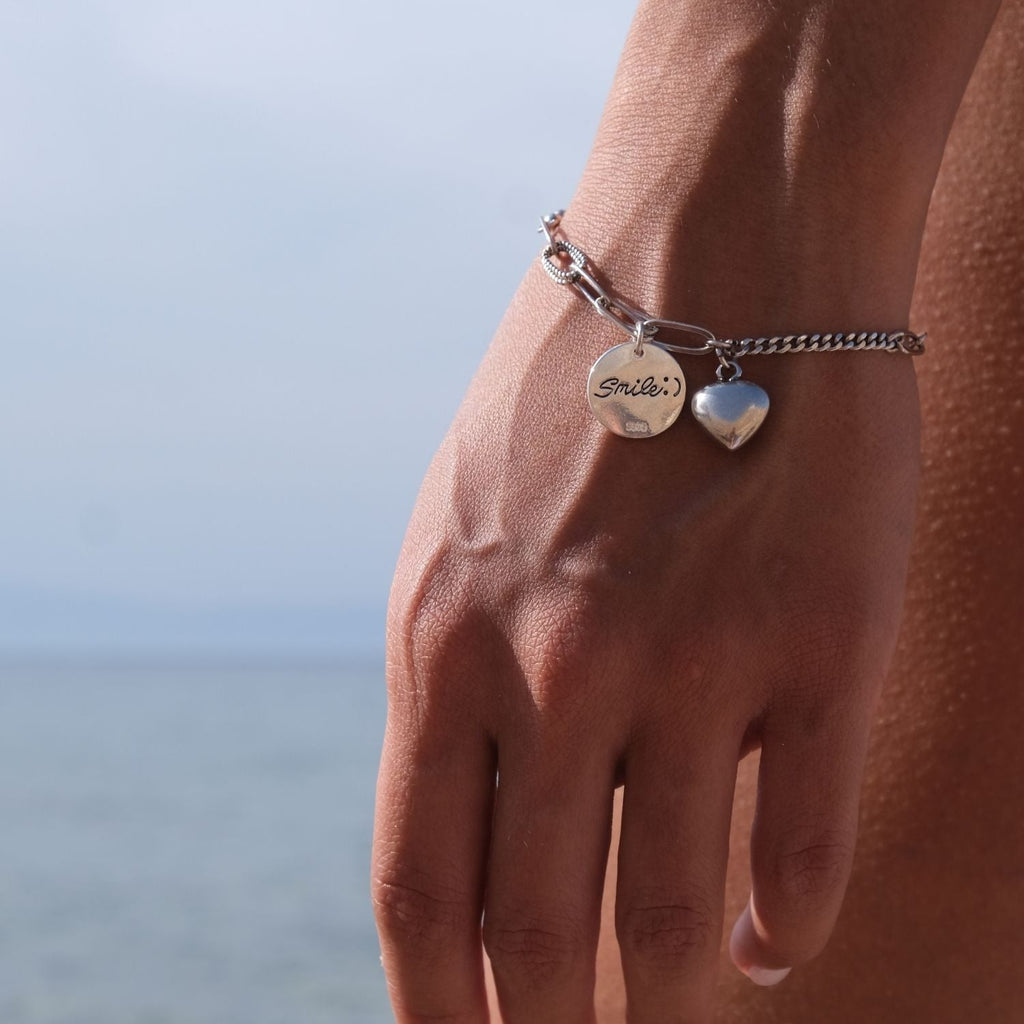 Aan mijn Kleindochter - Smiley Armband - Mooiste Hoofdstukken