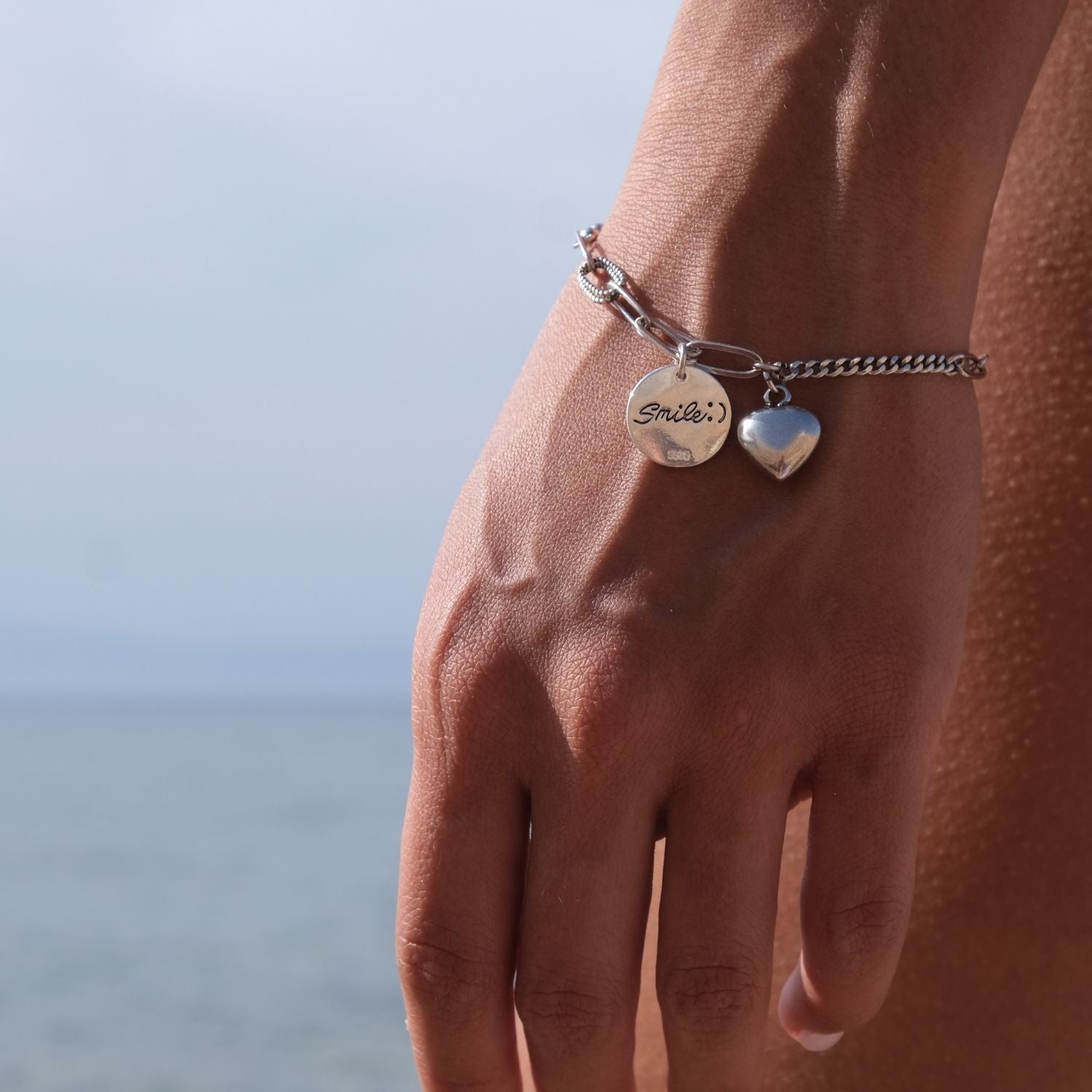 Aan mijn Kleindochter - Smiley Armband - Mooiste Hoofdstukken